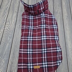 Plaid Dog Coat